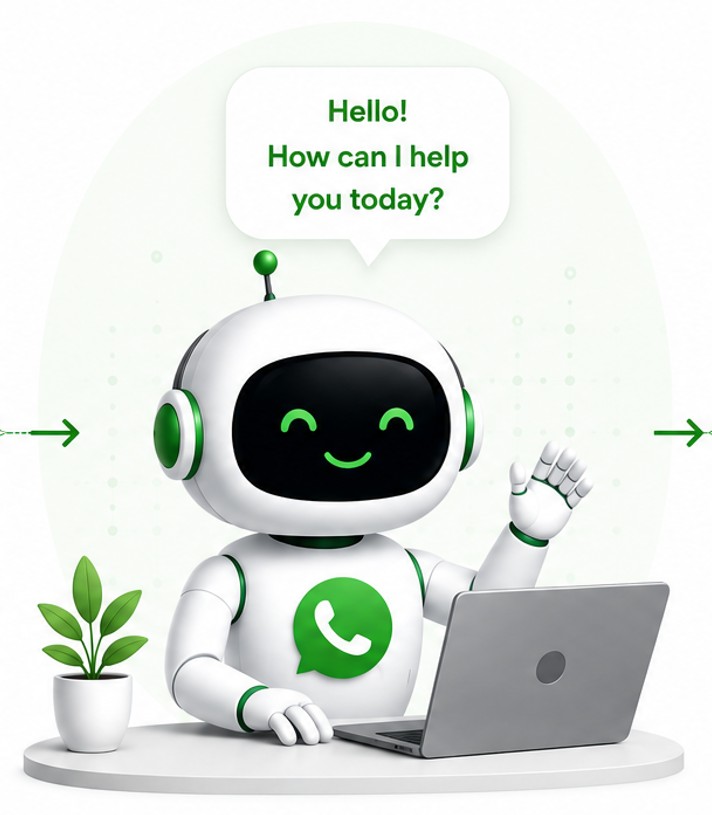 WhatsApp AI Agent visual